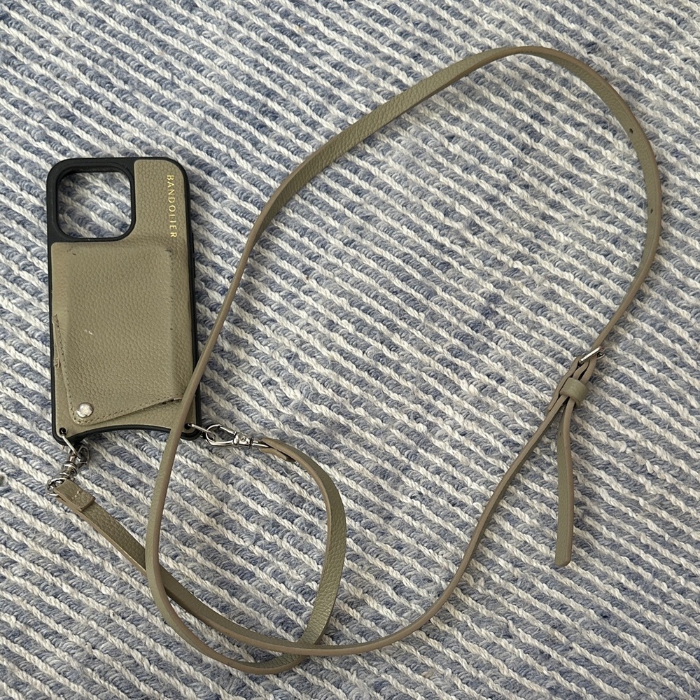 Bandolier IPhone 14 pro Case with Strap